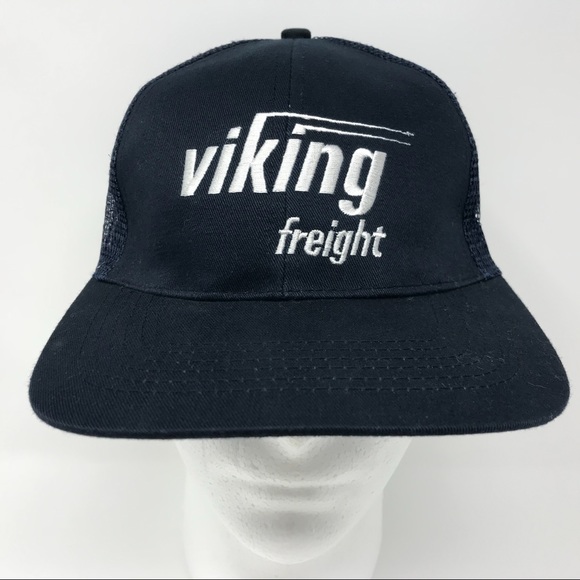 Viking Freight Vintage Trucker Mesh Hat - Picture 1 of 6
